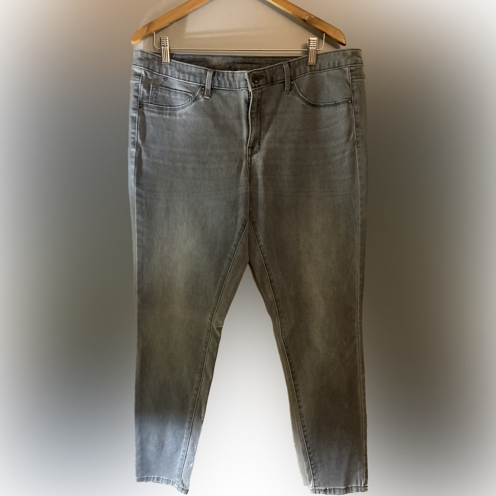 MidRise Denim Leggings 16r